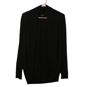 Black cardigan long sleeve by Ambiance size M